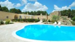 Masseria con piscina