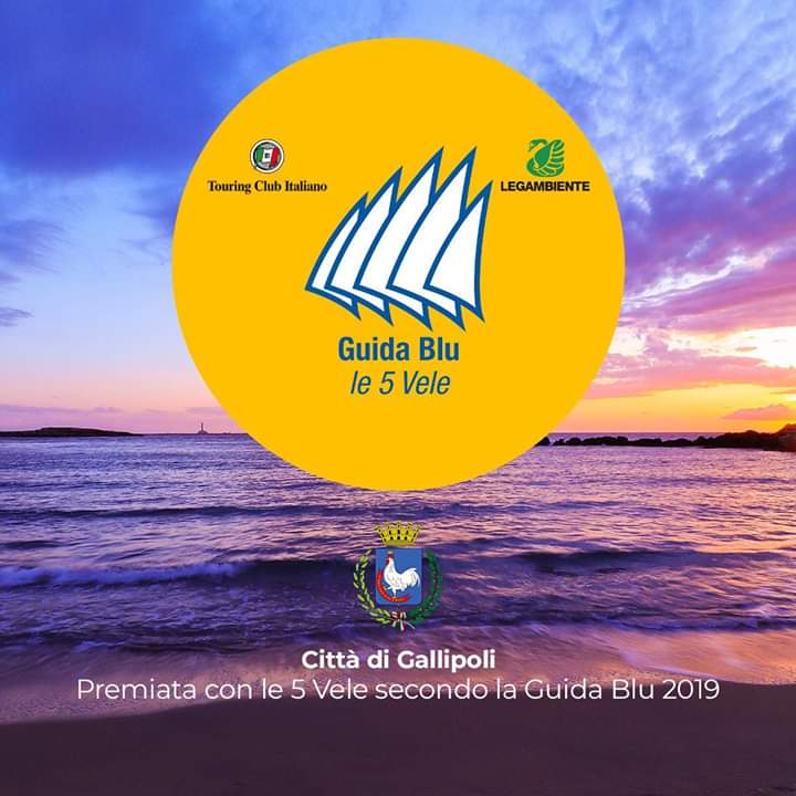Gallipoli premiata con le 5 Vele